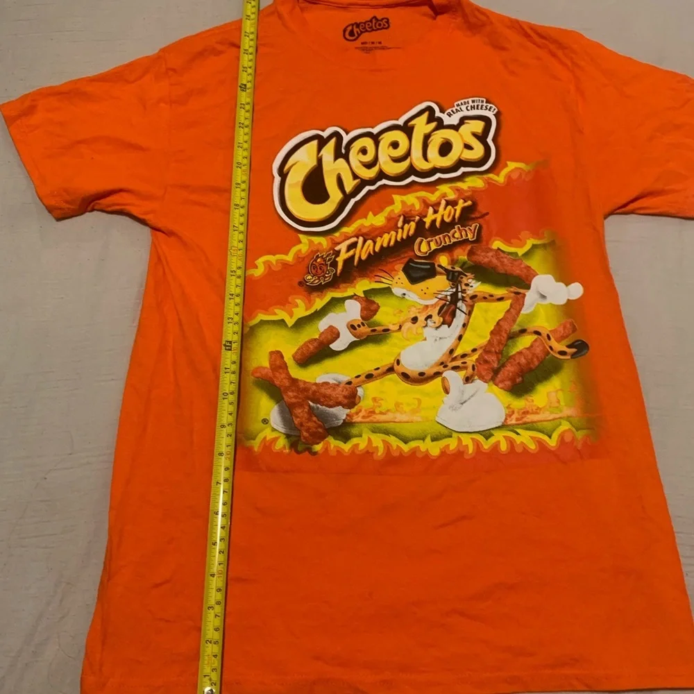 Flamin' Hot Crunchy Kids T-Shirt - Bold Orange